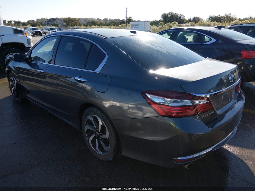 Vin: 1hgcr3f80ha000427, lot: 46902879, honda accord ex-l v6 20173