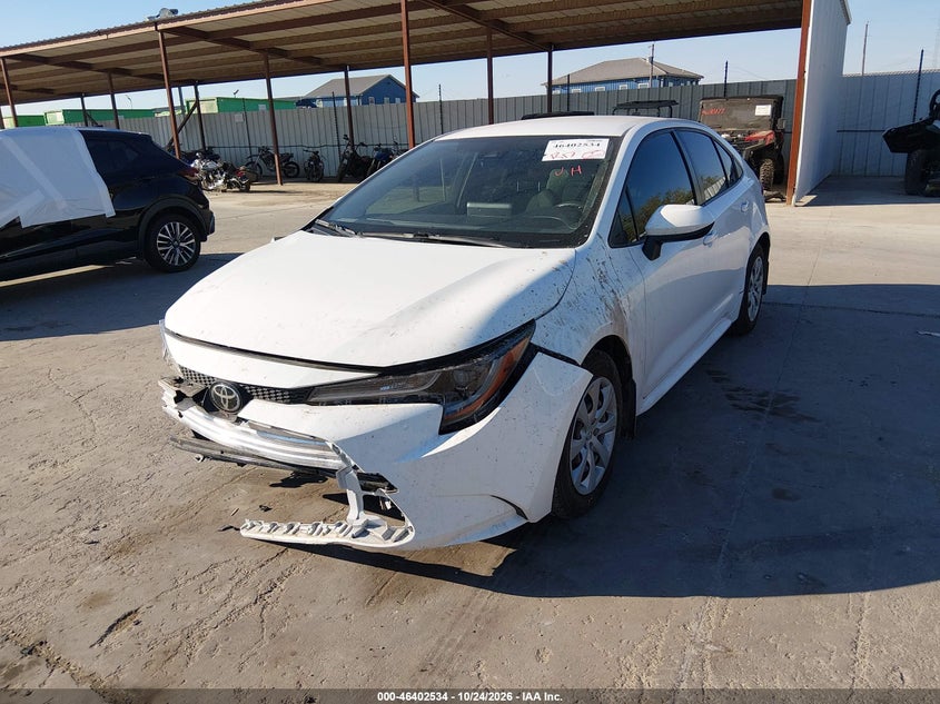 Vin: jtdepmae5nj205009, lot: 46902892, toyota corolla le 20222