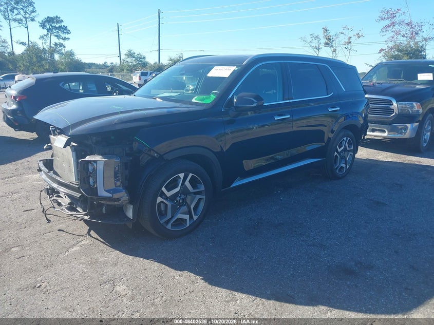 Vin: km8r4dgexsu876828, lot: 46902894, hyundai palisade sel premium 8p 20252