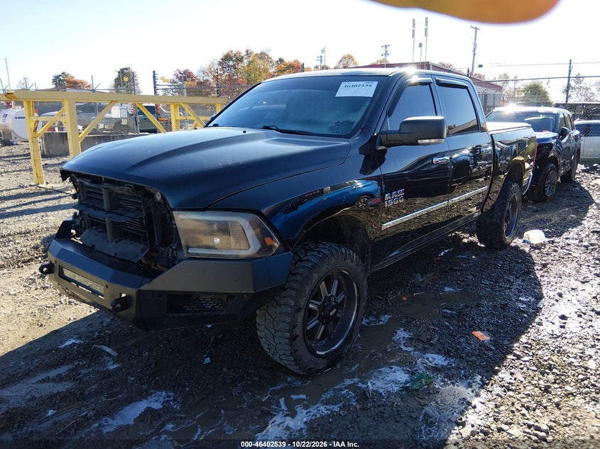 Vin: 1c6rr7lm9gs297344, lot: 46902897, ram 1500 big horn 20162