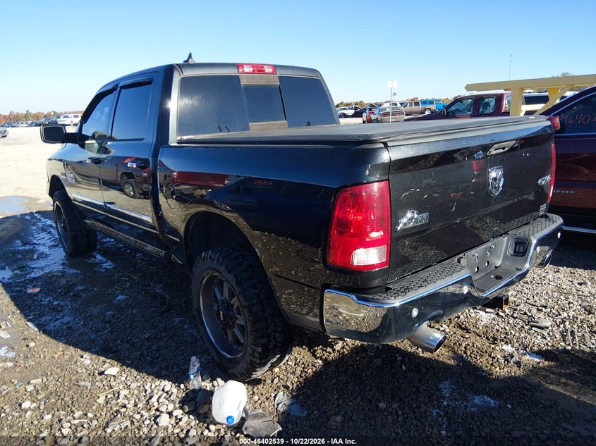 Vin: 1c6rr7lm9gs297344, lot: 46902897, ram 1500 big horn 20163