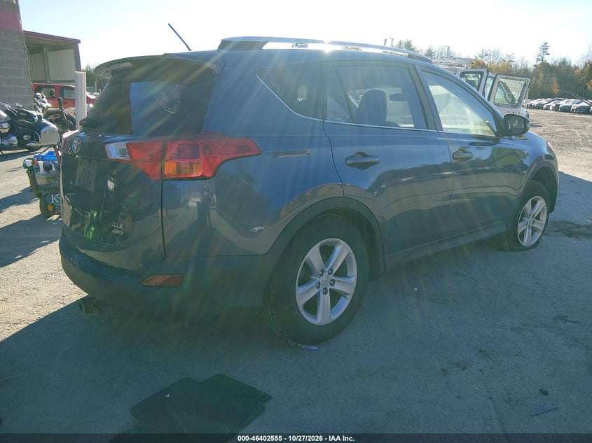 Vin: jtmrfrev1dd037622, lot: 46902913, toyota rav4 xle 20134
