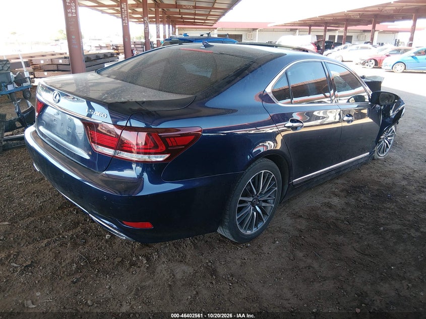 Vin: jthbl5ef7d5115356, lot: 46902919, lexus ls 460 20134