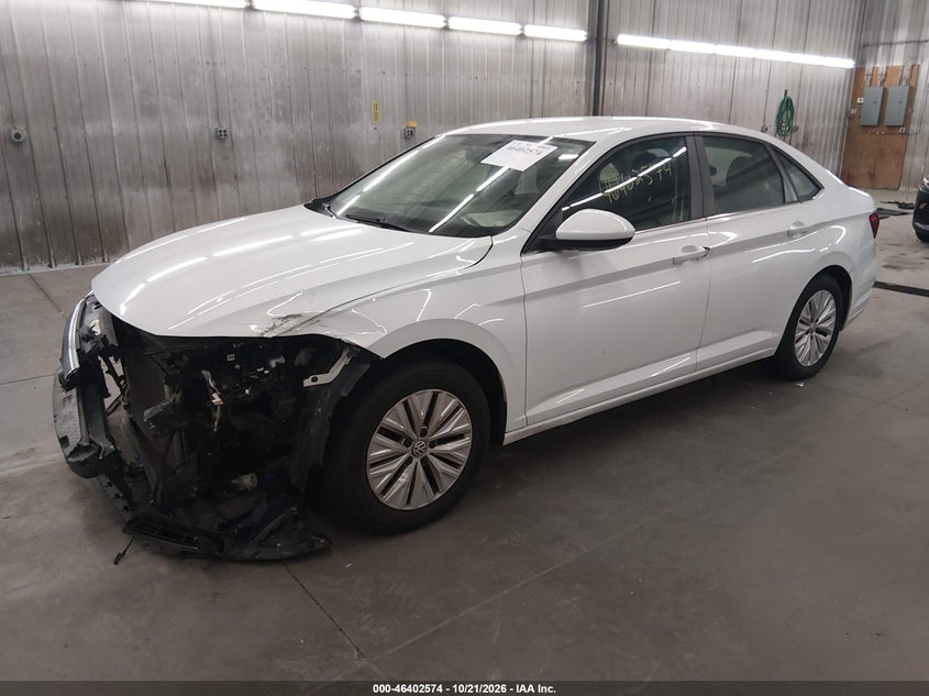 Vin: 3vwc57bu9km063456, lot: 46902932, volkswagen jetta 1.4t r-line/1.4t s/1.4t se 20192