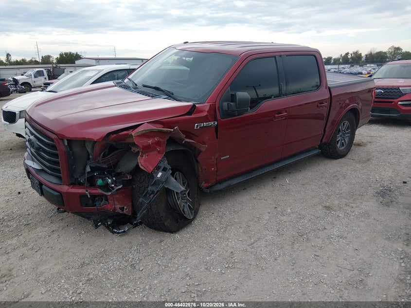2016 Ford F-150 Xlt, All Over, IAAI, VIN 1FTEW1EGXGKE64010 — photo 2