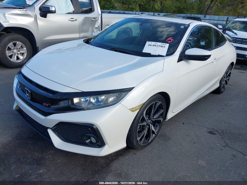 Vin: 2hgfc3a52jh756148, lot: 46902943, honda civic si 20182