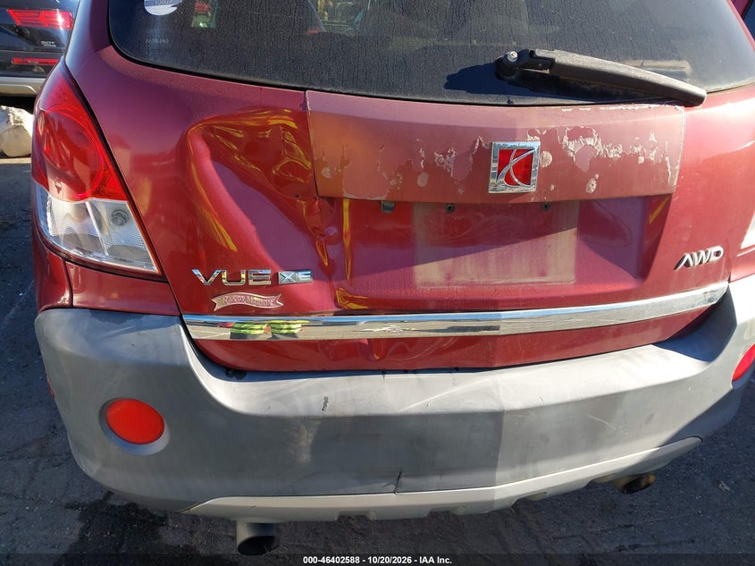 SATURN VUE 2009 VIN 3GSDL43N79S528684
