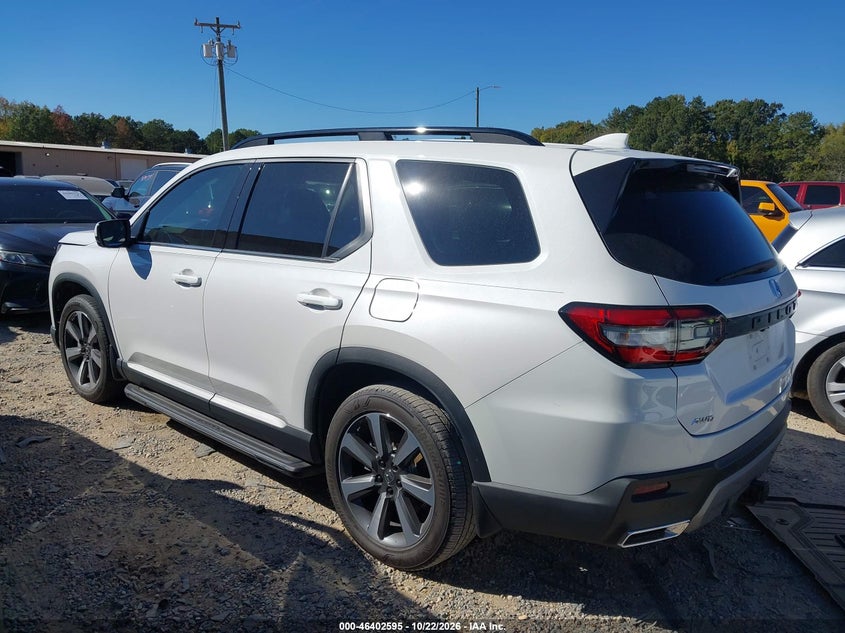 Vin: 5fnyg1h84sb057644, lot: 46902953, honda pilot elite 20253