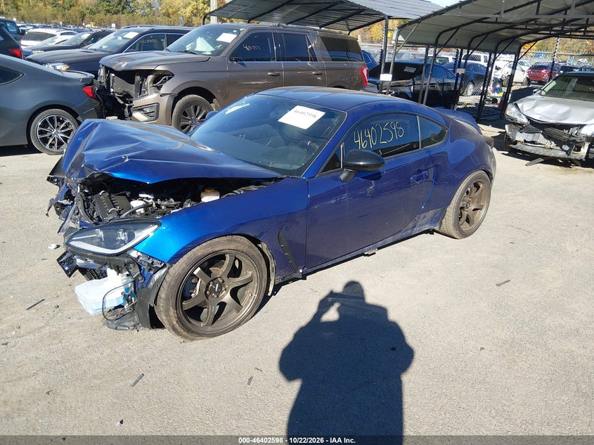 2024 Toyota Gr86 Premium, Front End, IAAI, VIN JF1ZNBE18R9753943 — photo 2