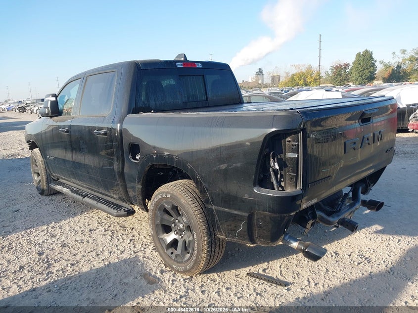 Vin: 1c6srffp2tn164709, lot: 46902974, ram 1500 big horn  4x4 5'7 box 20263