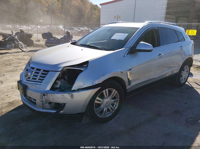 2013 Cadillac Srx Luxury Collection, Front End, IAAI, VIN 3GYFNGE36DS599356 — photo 2