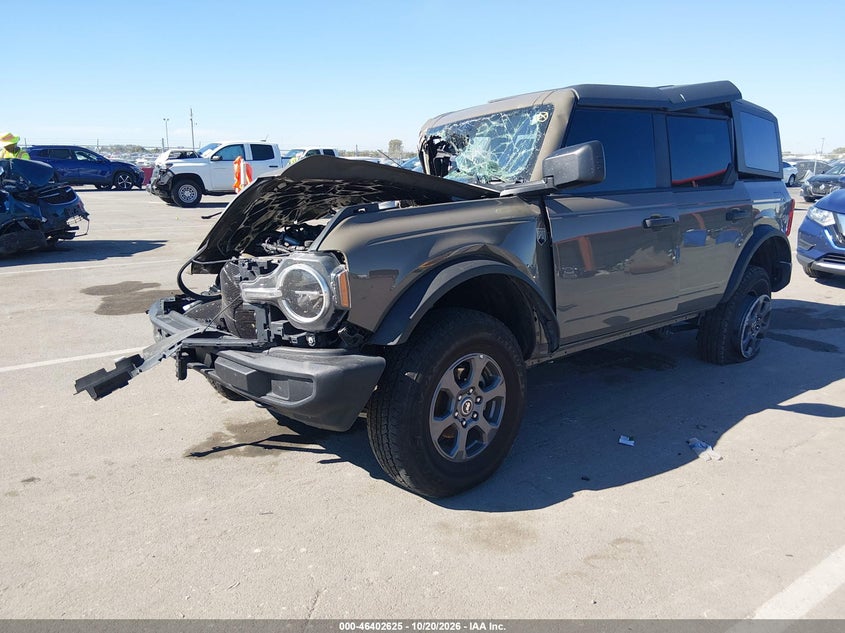 Vin: 1fmde7bh4sla83007, lot: 46902983, ford bronco big bend 20252