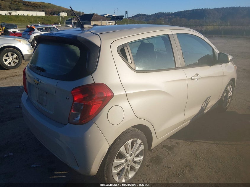 Vin: kl8cd6sa6hc765016, lot: 46903005, chevrolet spark 1lt cvt 20174