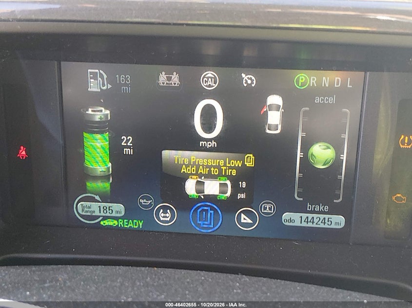CHEVROLET VOLT 2013 VIN 1G1RD6E44DU149027