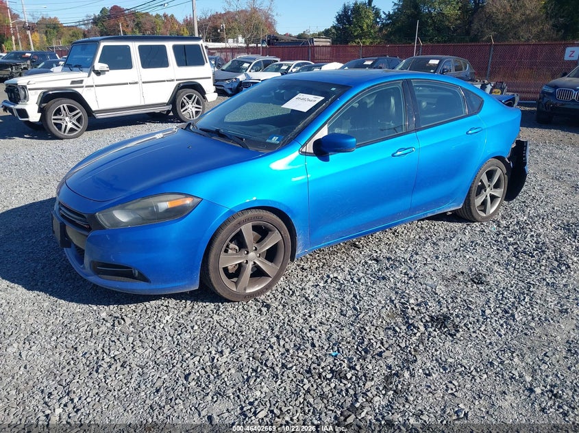 Vin: 1c3cdfeb0fd421768, lot: 46903027, dodge dart gt 20152
