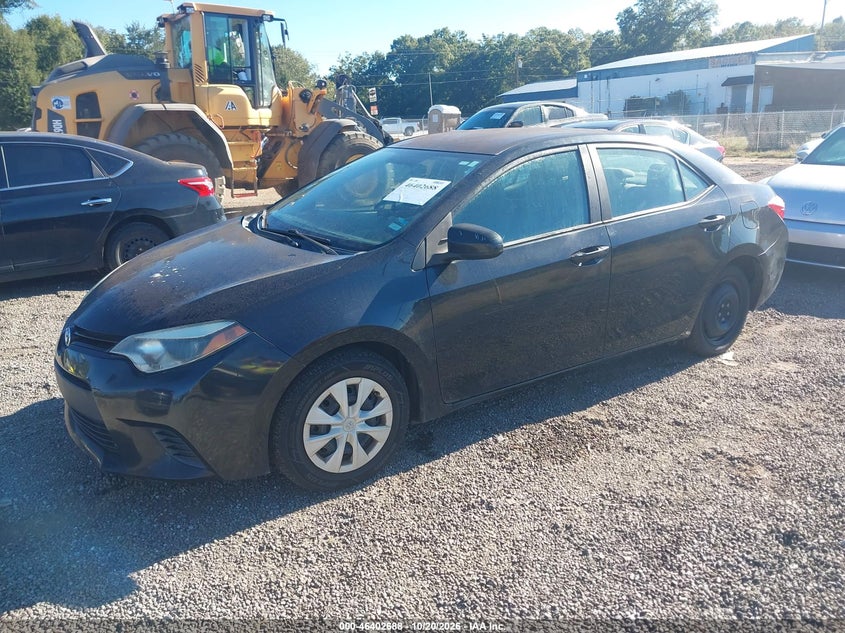 2014 Toyota Corolla L, Normal Wear & Tear, IAAI, VIN 2T1BURHE3EC188916 — photo 2