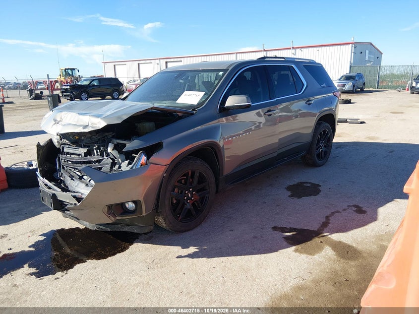 2018 Chevrolet Traverse 1Lt, Front End, IAAI, VIN 1GNERGKW7JJ274255 — photo 2