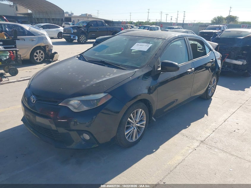 Vin: 5yfburhe6fp338051, lot: 46903082, toyota corolla le plus 20152