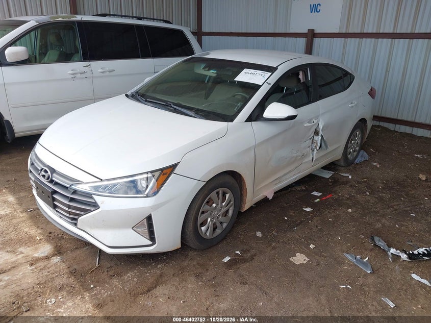 Vin: 5npd74lf7lh578513, lot: 46903110, hyundai elantra se 20202