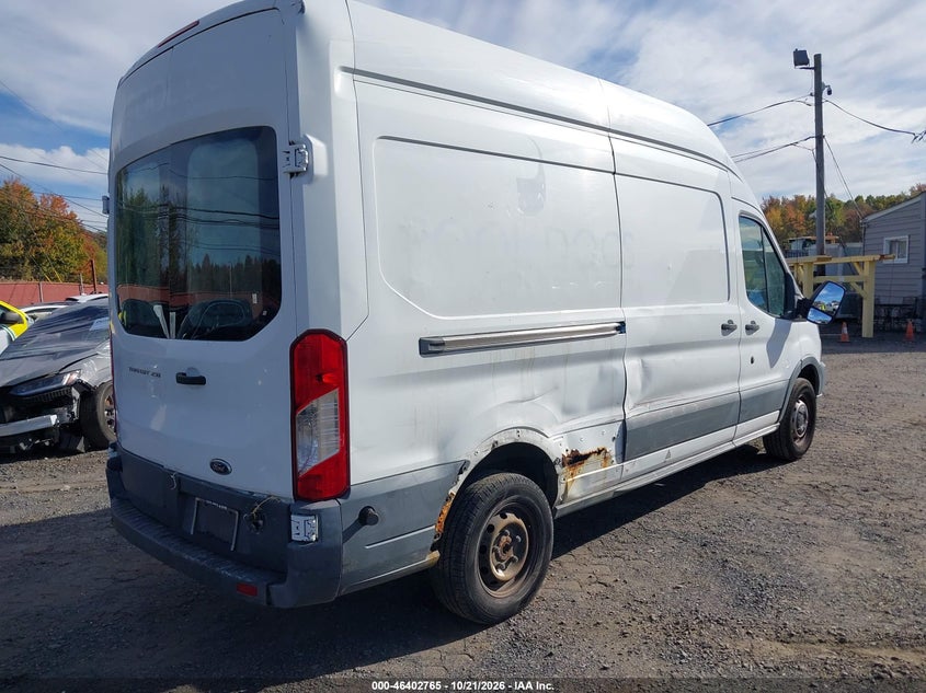 Vin: 1ftyr2xm8fkb08165, lot: 46903123, ford transit-250 20154