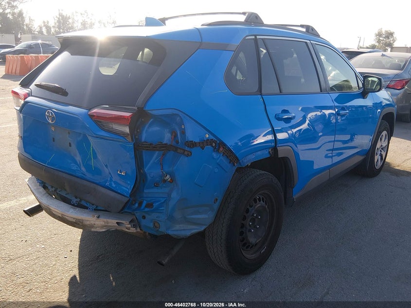 Vin: jtmh1rfv3kd030905, lot: 46903126, toyota rav4 le 20194