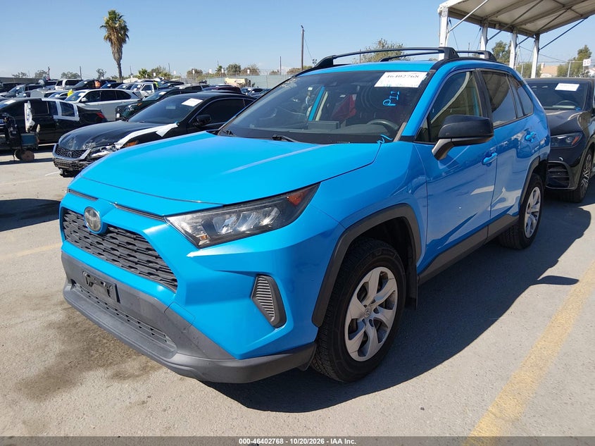 Vin: jtmh1rfv3kd030905, lot: 46903126, toyota rav4 le 20192