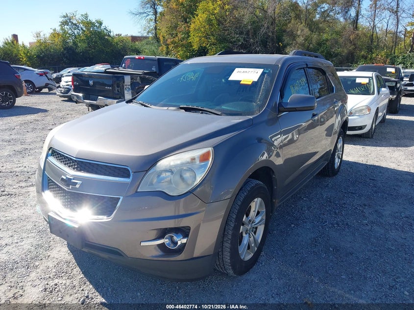 2012 Chevrolet Equinox 2Lt, Normal Wear & Tear, IAAI, VIN 2GNFLNE57C6183032 — photo 2