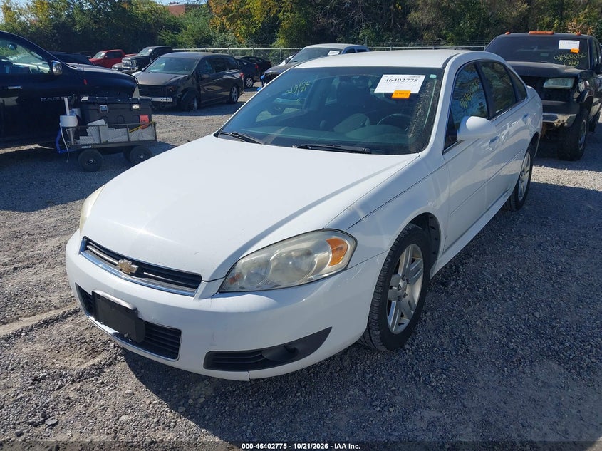 2011 Chevrolet Impala Lt, Normal Wear & Tear, IAAI, VIN 2G1WG5EK2B1201587 — photo 2