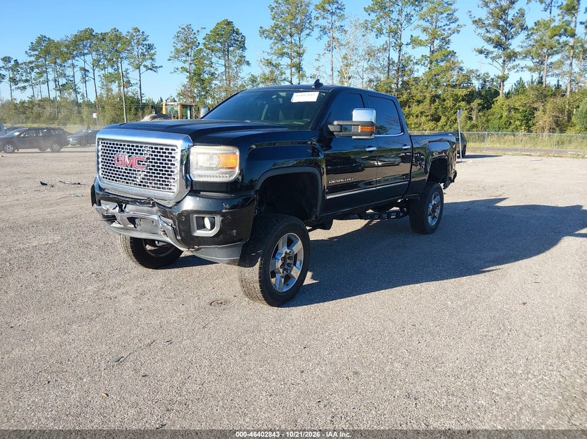 Vin: 1gt120e83ff565930, lot: 46903201, gmc sierra 2500hd denali 20152