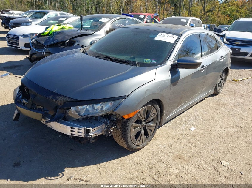 Vin: shhfk7h52hu415264, lot: 46903209, honda civic ex 20172