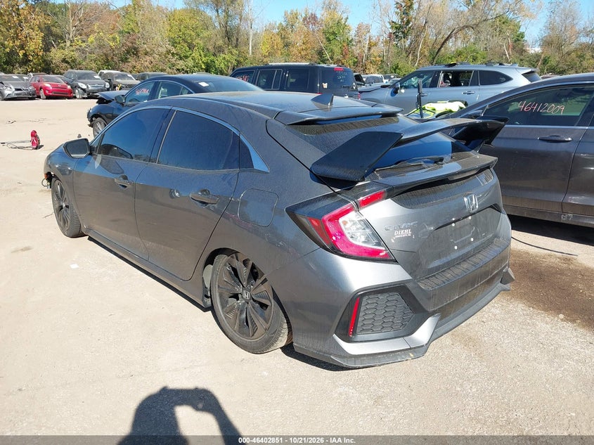 Vin: shhfk7h52hu415264, lot: 46903209, honda civic ex 20173