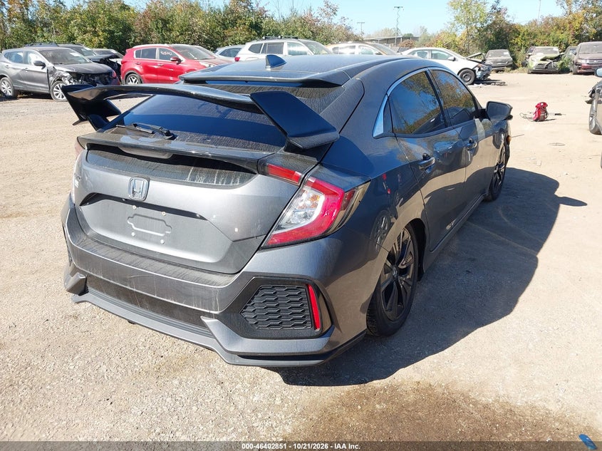 Vin: shhfk7h52hu415264, lot: 46903209, honda civic ex 20174