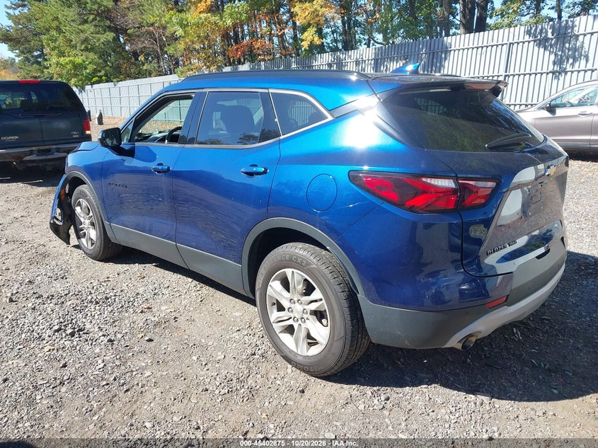 Vin: 3gnkbhr47ns188417, lot: 46903233, chevrolet blazer awd 2lt 20223