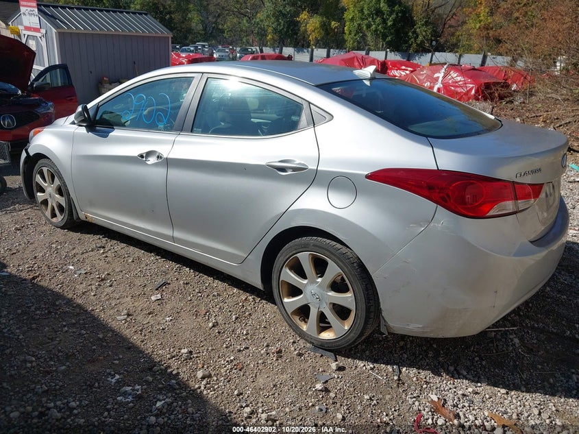 Vin: 5npdh4ae7dh316385, lot: 46903260, hyundai elantra limited pzev 20133