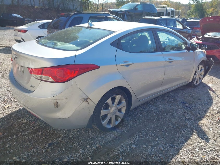 Vin: 5npdh4ae7dh316385, lot: 46903260, hyundai elantra limited pzev 20134