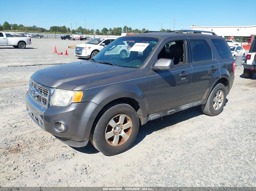Vin: 1fmcu0eg2bkb75473, lot: 46903264, ford escape limited 20112