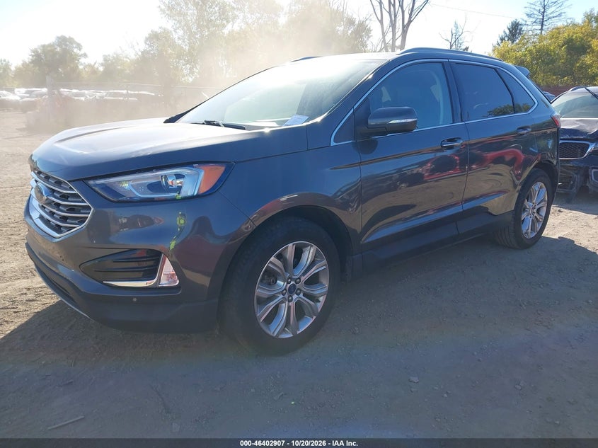 Vin: 2fmpk3k96lba56786, lot: 46903265, ford edge titanium 20202