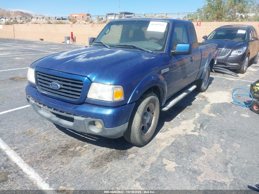 2009 Ford Ranger Sport/Xl/Xlt, Обычный износ, IAAI, VIN 1FTYR14E49PA59125 — фото 2
