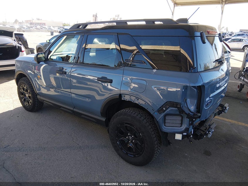 Vin: 3fmcr9da9srf37989, lot: 46903310, ford bronco sport badlands 20253