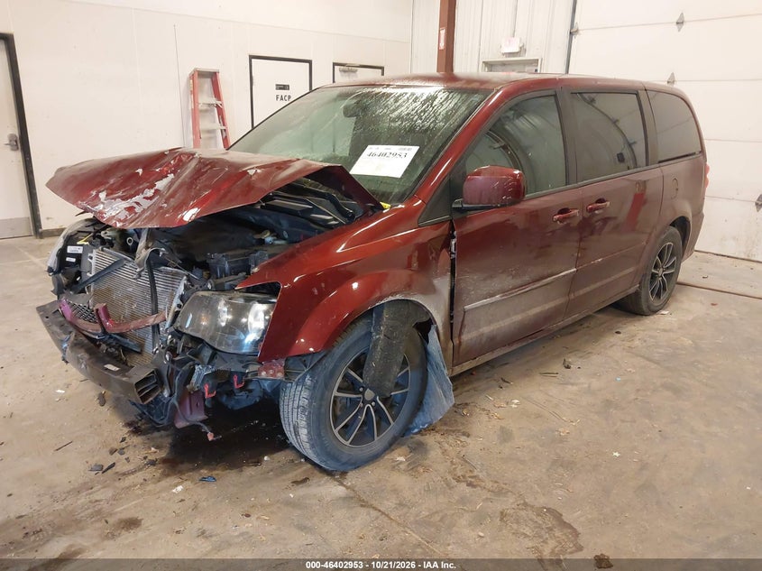 Vin: 2c4rdgeg4hr632544, lot: 46903311, dodge grand caravan gt 20172