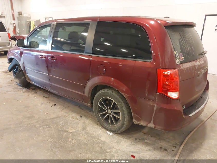 Vin: 2c4rdgeg4hr632544, lot: 46903311, dodge grand caravan gt 20173