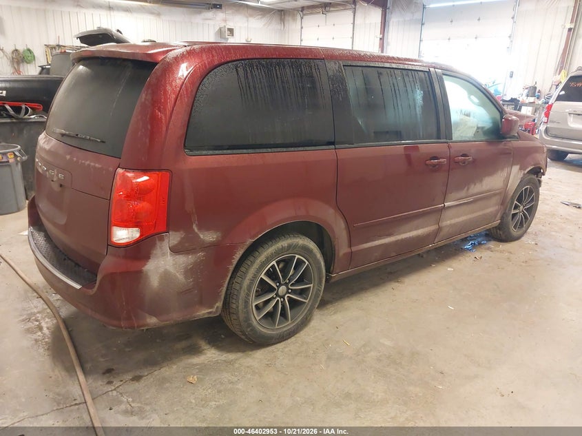 Vin: 2c4rdgeg4hr632544, lot: 46903311, dodge grand caravan gt 20174