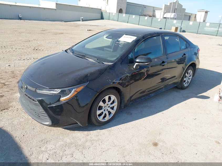 Vin: 5yfb4mde3sp305379, lot: 46903321, toyota corolla le 20252
