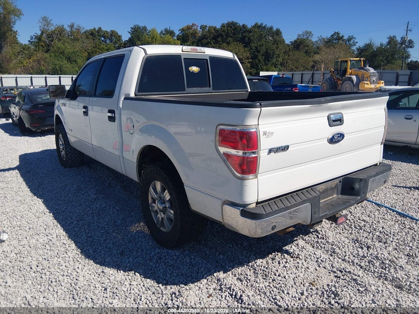 Vin: 1ftfw1ct0ckd13028, lot: 46903323, ford f-150 xlt 20123