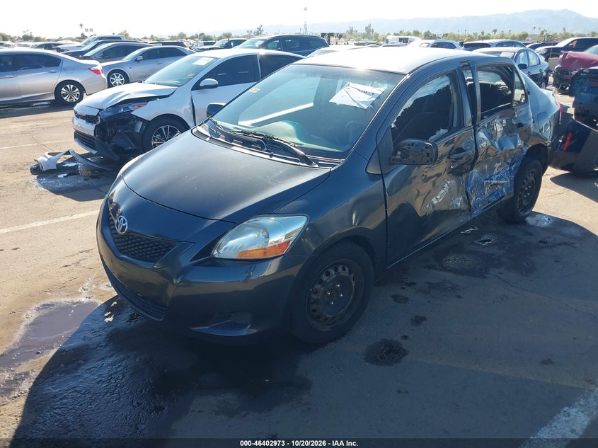 2009 Toyota Yaris, Left Side, IAAI, VIN JTDBT903991315868 — photo 2