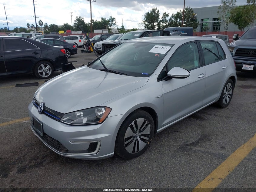 Vin: wvwkp7au8gw909481, lot: 46903334, volkswagen e-golf se 20162