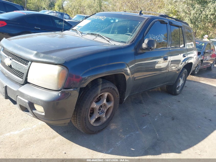 2006 Chevrolet Trailblazer Lt, Front End, IAAI, VIN 1GNDT13S362215100 — photo 2