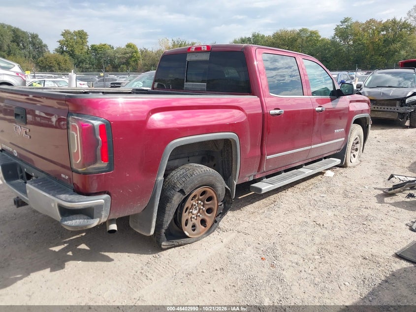Vin: 3gtu2necxgg258012, lot: 46903348, gmc sierra 1500 slt 20164