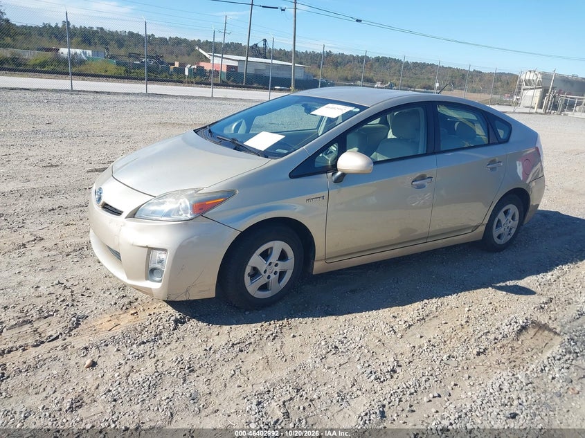 Vin: jtdkn3du6a0034289, lot: 46903350, toyota prius iii 20102