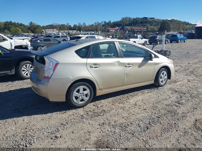 Vin: jtdkn3du6a0034289, lot: 46903350, toyota prius iii 20104